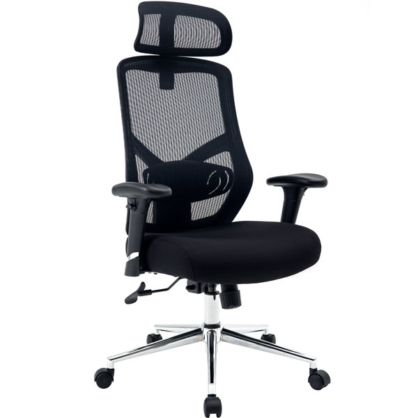 Inbox Zero Ergonomic Executive Office Desk Chair with Adjustable
